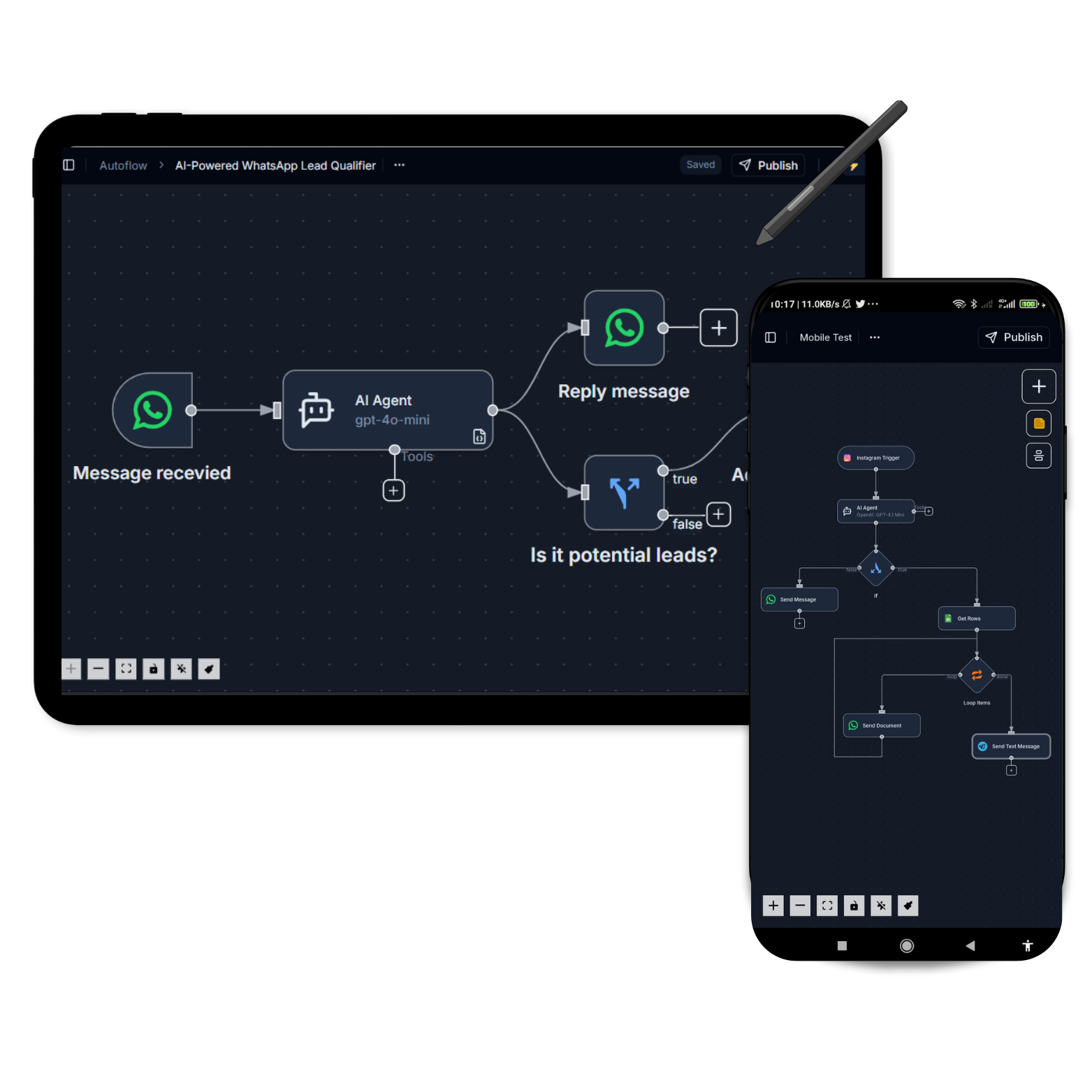 Impresiv mobile app